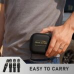 4PCS Tire Deflator,10-30 PSI Adjustable Auto-Stop Tire Deflators Offroad Accessories,Air Down Tire Deflators 4x4,Screw-on Air Down Tire Tool for Trucks,Motorcycle,Jeep - Image 5