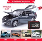 55PCS Car Detailing Kit Interior Cleaner with High Power Handheld Vacuum, Car Detailing Brush Set, Car Cleaning Kit, Drill Brush Set, Car Cleaning Tools Brushes for Interior, Exterior, Wheels - Image 8