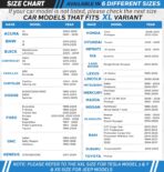 X-Large Truck Front Windshield Sun Shade (69" x 35") – 240T Thickened Reflective Sunshade, Blocks 99% Heat & UV Rays, Foldable Windshield Sunshade Keeps Vehicle Interior Cool - Image 2