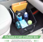 Car Seat Organizer, Car Organizer Backseat, Collapsible Small Auto Seat Storage with Handles and Mesh Pockets, for Front/Rear Consoles Back Seats Traveling - Image 6
