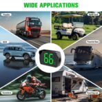 GPS Digital Speedometer for Car, Universal HUD Speed Meter with Large LED Display, Plug and Play Speed Display for Drivers Golf Cart Truck SUV and All Vehicles - Image 2