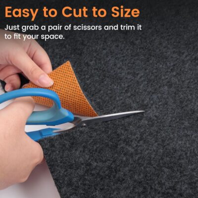 Heavy Duty Oil Spill Mat, 5' x 6', Premium Absorbent Oil Pad, Garage Floor Mat for Under Car, Protects Garage Floor from Spills, Drips, Splashes and Stains,Waterproof Backing Absorbent Pad - Image 3