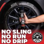 Chemical Guys Nice and Wet Tire Shine (Aerosol) (2 Pack) – High Gloss Tire Dressing Spray for Black Shine & Water-Based Protection - Image 6
