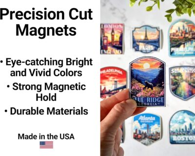 Agra India Souvenir Travel Destination Die Cut Hexagon Decorative Flat Magnet 2-Inch - Image 2