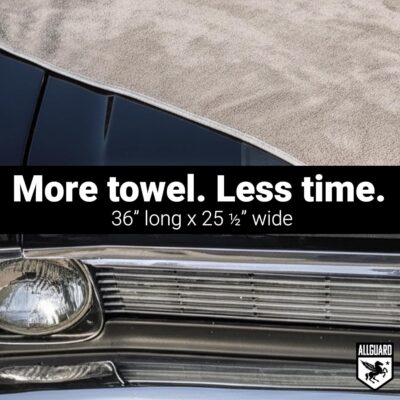 Platinum Microfiber Towels for Cars Extra Large Towel Set of 2 Drying Towels with Maximum Absorbency, Scratch Free Wash Towels for Detailing, Microfiber Cleaning Cloth Towel Kit - Image 5