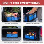 TRUNKCRATEPRO Car Trunk Organizers | Trunk Organizer, Car Storage Organizer - Premium Compartments Collapsible Portable car trunk organizers and storage for SUV (Large Capacity) - Image 7