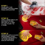 Formula 1 Carnauba Car Wax Paste - High-Gloss Shine - Polish for Car Detailing to Shine & Protect – Remove Haze and Paint Swirls w/ Micropolishing Agents – Car Cleaning Supplies (8 oz) - Image 8