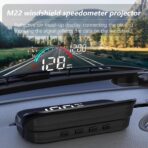 Windshield Speedometer Projector, Digital Speedometer for Car GPS Speedometer with Speed, Overspeed, Heads Up Display for Cars Suitable for All Vehicles - Image 4