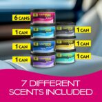 California Scents Can Air Freshener and Odor Neutralizer, Set of 12 Spillproof Cans for Home and Car, Assorted Scents, 1.5 Oz Each (Packaging May Vary) - Image 2
