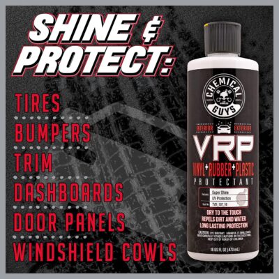 Chemical Guys Car Interior Detailing Kit - VRP Protectant, Nonsense Cleaner, Streak Free Glass Cleaner, 3 Detailing Brushes, 3 Towels, 2 Applicators, 11-Items - Image 5