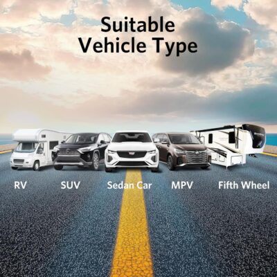 Tymate TM3 RV Tire Pressure Monitoring System, Tire Pressure Monitor with Solar Charge, TPMS with 4 Sensors(Max to 10) & 6 Alarm Modes, 2024 Updated w/Color LCD Display, 0-87PSI for RV/Trailer/Truck - Image 6