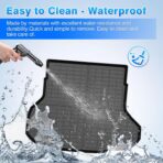 K4 Floor Mats - Car Mats for Kia K4 5 Seats 2025 2026, All Weather Floor Mats and Cargo Liner for K4 Accessories, Heavy Duty Rubber Mats, Car Accessories - Image 7