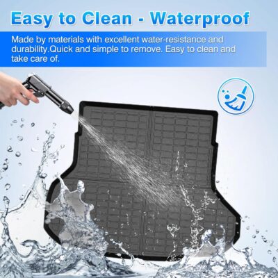 K4 Floor Mats - Car Mats for Kia K4 5 Seats 2025 2026, All Weather Floor Mats and Cargo Liner for K4 Accessories, Heavy Duty Rubber Mats, Car Accessories - Image 7