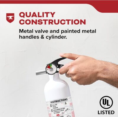 Kidde Fire Extinguisher for Vehicles, Cars, Trucks, Single-Use 10BC - Image 5