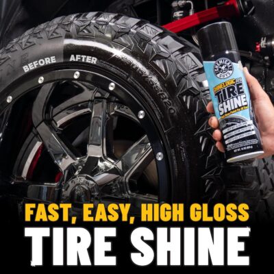 Chemical Guys ShineLogic Tire Shine Safe for Cars, Trucks, Motorcycles, RVs & More, Includes WonderWave Applicator Kit, 20 fl oz, 2 Pack - Image 6