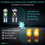 40 Pieces T5 T10 LED Bulbs Dash Lights with Twist Socket Instrument Dashboard LED Bulbs for Interior Car Lights Dashboard Instrument Panel Gauge Cluster Indicator Map Dome - Image 5