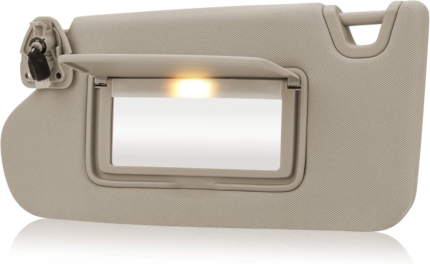 81fr9QMVFGL._AC_SL1500_.jpg Beige Driver Left Side Sun Visor Replacement Compatible with 2013 2014 2015 2016 2017 2018 Nissan Altima Without Sunroof Replace 96401-3TA2A - Image 1