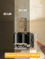 L LOHAS LED Night Light,Dimmable Night Lights Plug into Wall, 2 Pack Acrylic Nightlights with 0-100 LM Adjustable Brightness, 3000K Plug in Night Light with Dusk to Dawn Sensor, for Bathroom Hallway - Image 4