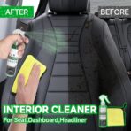 11Pcs Car Interior Cleaning Kit | Car Seat Cleaner, Tire Shine Spray, Screen Cleaner, Tire Stone Cleaning | Car Care Kit for Car, Truck, SUV, RV | Car Detailing Kit - Image 2