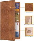 FINPAC Car Registration and Insurance Card Holder, Vehicle Glove Box Card Organizer Wallet Automobile Accessories for License - Image 3