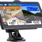 GPS Navigator for Car, Latest 2026 Map 7 inch Touch Screen Car GPS 256-16GB, Voice Turn Direction Guidance, Support Speed and Red Light Warning, North America Lifetime map Free Update(Black)