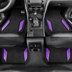 PIC AUTO Rubber Floor Mats, Purple Aluminum Film with Colorful Piping Floor Mats for Cars, Car Mats with Non-Slip Backing, All-Weather Protection, Trim-to-Fit Liner for Cars, SUVs, Trucks, Vehicles - Image 7