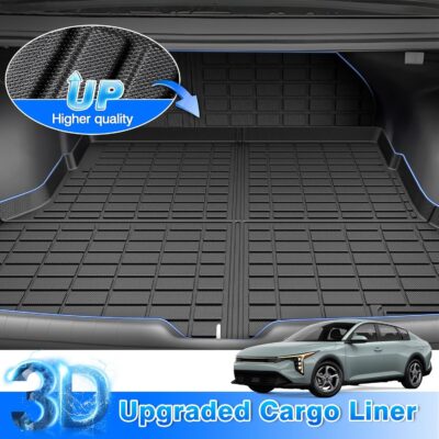 K4 Floor Mats - Car Mats for Kia K4 5 Seats 2025 2026, All Weather Floor Mats and Cargo Liner for K4 Accessories, Heavy Duty Rubber Mats, Car Accessories - Image 5