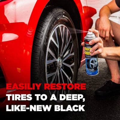 Stoner Car Care 91044-2PK Original More Shine Tire Shine Spray – Tire Dressing Restores Deep Matte Black Finish with Long-Lasting Rain-Resistant Protection, Dry-to-Touch – 12 oz (Pack of 2) - Image 4