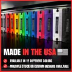 SPIDERWEBSHADE Original JK 4-Door Front and Rear Sunshade Top (2007-2017) Compatible with Jeep Wrangler JKU Rubicon Sahara Sport All Trims - Airbag Safe - USA Made - 10 Year Warranty (Purple)