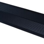 CLIMATEX Indoor/Outdoor Rubber Runner Mat, Door Mat For Floor Protection, 27" X 6', Black (9A-110-27C-6)