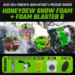 Chemical Guys Car Wash Kit 14-Pc Arsenal Builder - with Foam Blaster, Wash Bucket, Towels, Applicators, and 16 oz Soaps, Waxes, and Cleaners - Complete Car Detailing Gift Set, Works with Garden Hose - Image 3