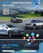 Jemluse Wireless CarPlay Adapter for Apple iPhone - Multi-User Seamless Connection for Convert Wired to Wireless Car Play Adapter - No Latency from iOS 10+ to Screen w/USB C (Gray) - Image 7