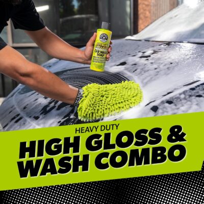 Chemical Guys Car Cleaning Kit - With Car Wash Soap, Wheel Cleaner, Total Interior, Car Wash Mitt - Interior and Exterior Wash Kit With Vehicle Cleaning and Detailing Accessories - 7 Item Kit - Image 3