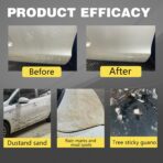 Titanium Ceramic Wax Cream for Cars,Advanced Car Coating & Polishing Wax,Strong Protection & Long-Lasting Shine,Waterless Ceramic Spray Wax,Safe for All Paint,Includes Microfiber Sponge (1 PCS) - Image 3