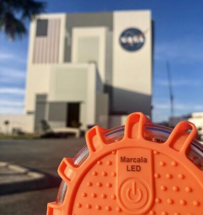 Marcala 3-Pack Emergency Lights for Vehicles | DOT Compliant Emergency Flares for Car with Batteries, Whistle & Case | LED Road Flares | Emergency Roadside Lights | Drive and Feel Safer on the Road! - Image 8