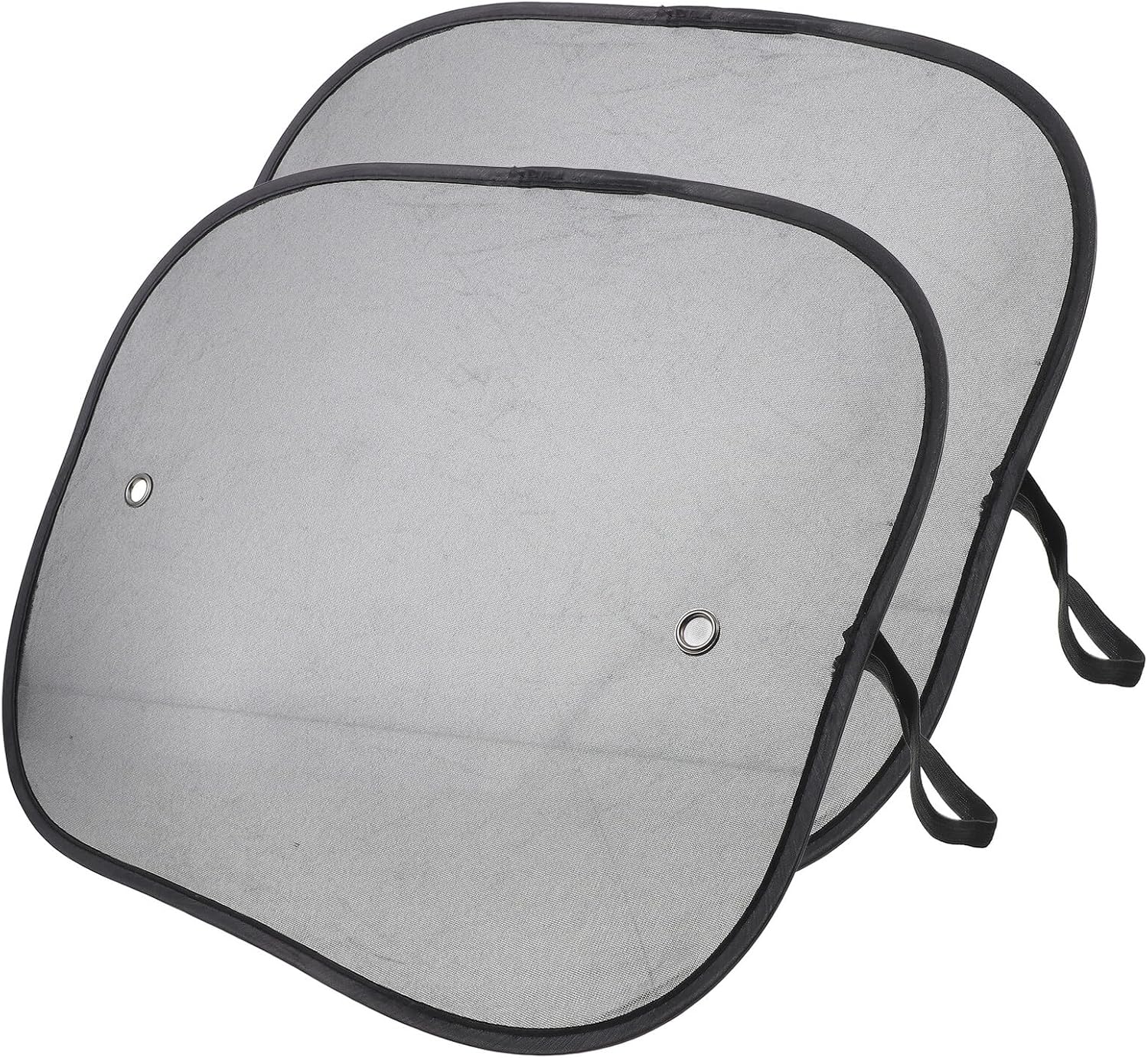 81iXbJzmUQL._AC_SL1500_.jpg Car Mesh Sunshade 2pcs Set 48x38cm Nylon Mesh Side Window Sun Shade UV Protection for Vehicles Automotive Window Blinds Summer Heat Shield - Image 1