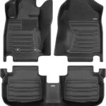 TuxMat - for Subaru Outback 2020-2025 Models - Custom Car Mats - Maximum Coverage, All Weather, Laser Measured - This Full Set Includes 1st and 2nd Rows