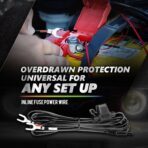 OPT7 Aura Pro Underglow LED Lights with APP & Remote Control, RGB Multicolor Mode, Music Sync, 4 PCS Waterproof Rigid Aluminum Light Bar, Exterior Underbody Lighting Kit Universal Fit for Car Truck RV - Image 8