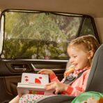 Munchkin® Brica® Magnetic Stretch to Fit™ Sun Shade, Black, 2 Pack - Image 4