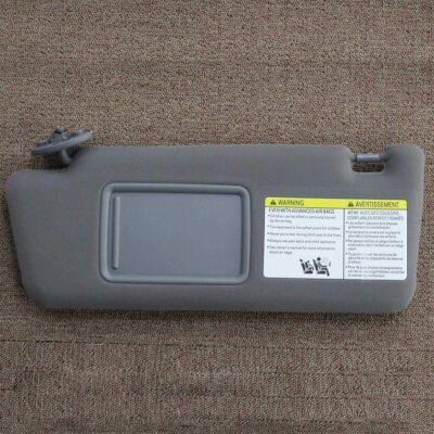 Dasbecan Left Driver Side Sun Visor Compatible with Toyota Tacoma 2005-2012 2013 2014 2015 74320-04181-B1 Gray Without Light - Image 7