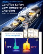 MRGLAS 90W Fast iPhone 17/16 Car Charger, USB C Car Charger with Type C Cable, PD45W & QC45W, Flush Fit, All Metal, Cigarette Lighter RV Power Adapter for iPhone 17 16 Samsung S26 S25 Ultra Pixel 10 - Image 7