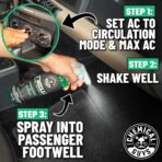 Chemical Guys New Car Smell Air Freshener and Premium Odor Eliminator Refreshes & Neutralizes Odors, Great Car Fresheners for Trucks, SUVs, RVs, and More - 16 oz - Image 3