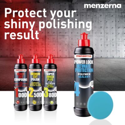 menzerna Polishing Set 8oz – HCC1000, MCC2500 & 3800 | 3-Step System for Scratch Removal, Swirl Elimination & Mirror-Like Finish - Image 7
