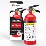 Kidde Commercial-Grade Fire Extinguisher for Office, Schools, Rechargeable, 2A10BC