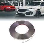 uxcell Chrome Silver Tone 15mm x 12M Trim Strip Decoration for Car - Image 2