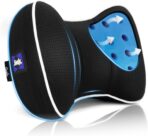 Sealy Memory Foam Neck Pillow for Car or Office Chair – Cervical Neck Pillow, Cooling Car Headrest Pillow or Office Chair Cushion for Neck - Image 3