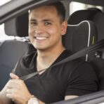 Goodyear Car Neck Pillow, Soft Memory Foam Headrest Pillow for Driving, Ergonomic Car Seat Headrest Cushion with Adjustable Strap, Breathable & Removable Cover, Neck Pain Relief, Black - Image 2