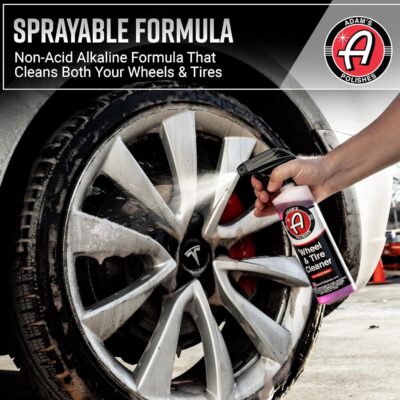 Adam's Polishes Wheel & Tire Cleaner 16oz - Professional All in One Car Wash Wheel Well Cleaning Spray for Car Detailing | Safe On Most Rim Finishes - Image 3
