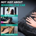 Microfiber Towels For Cars 2-Pack Car Drying Towel 1300 Gsm Ultra-Large Soft Microfiber 35" x 27.5" & 19.7" x 11.8" Towels Are Great For Car And Home Cleanups No Streaks, Scratches Or Water Spots - Image 7