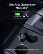 Anker iPhone 17 USB-C Car Charger, 167.5W Max 3-Port Ultra-Compact Type-C Fast Car Charger for MacBook Pro/Air, iPhone 17/16/15 Series, Samsung S24/S23, iPad Pro, AirPods and More - Image 3